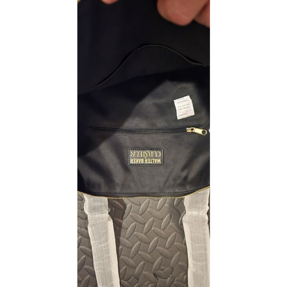 Women's Walter Baker White & Black Tote Bag O/S - Picture 4 of 5